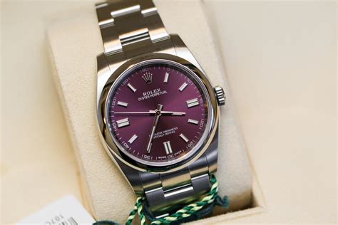 rolex grape dial|rolex op 36mm black dial.